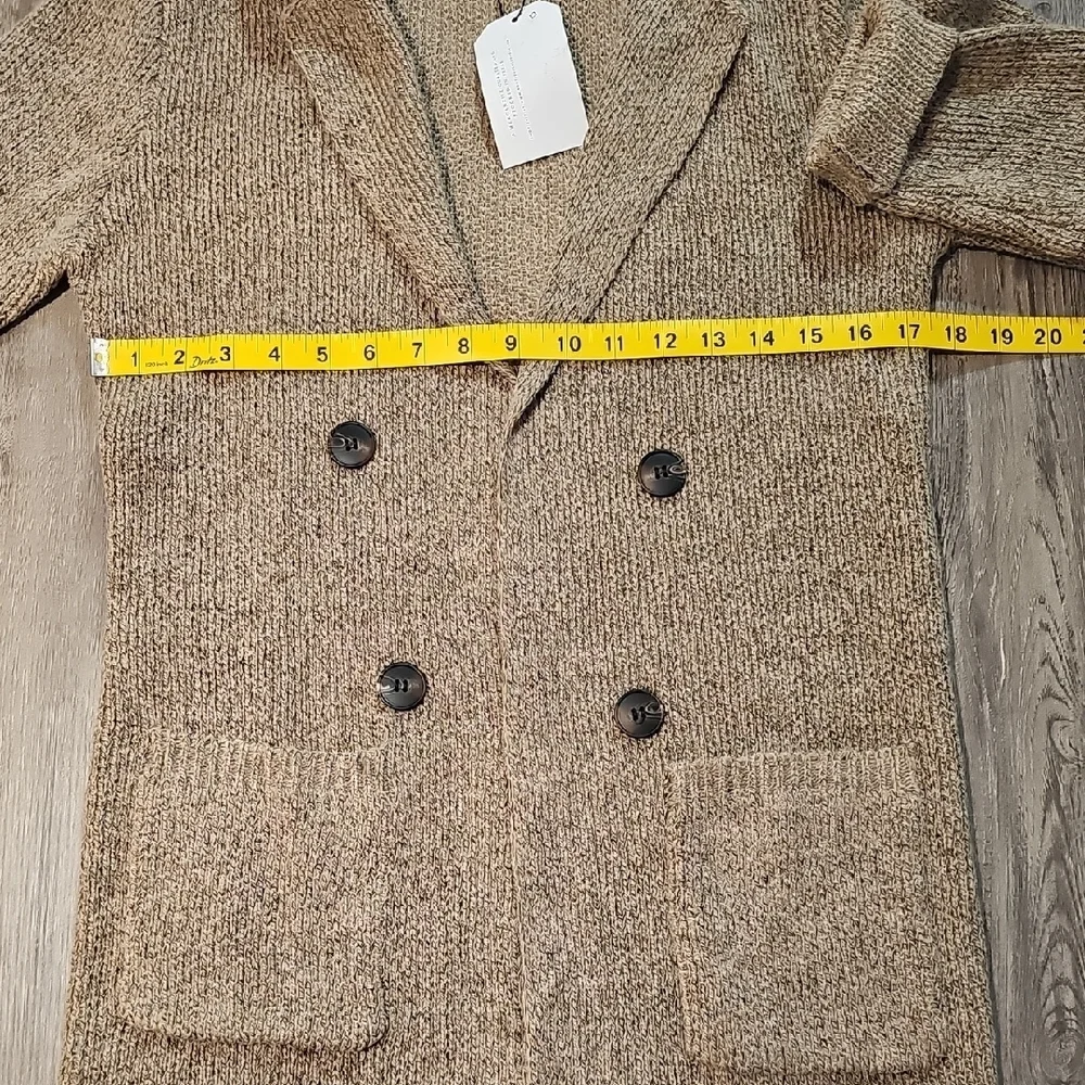 Active USA Brown Double-Breasted Blazer